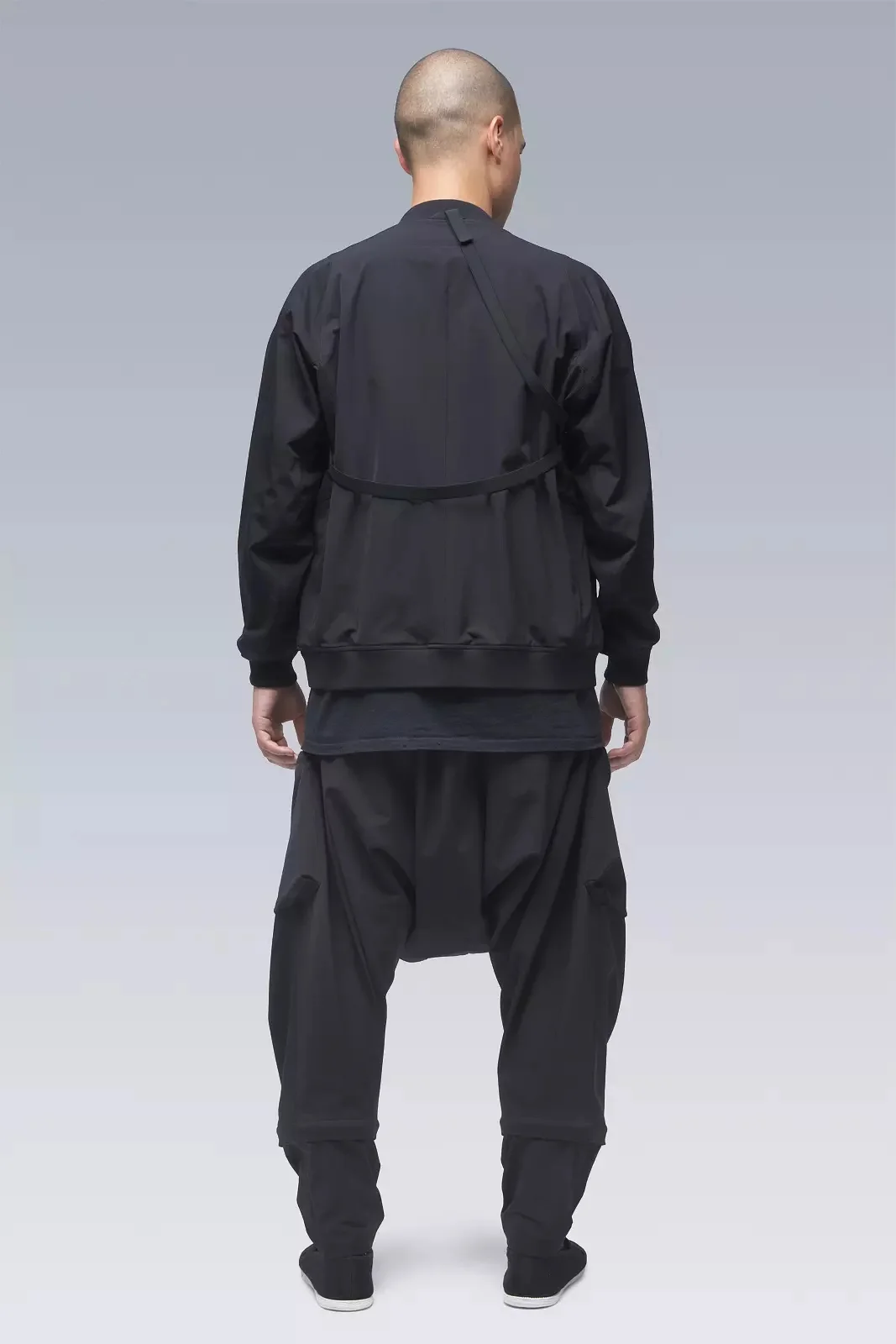 ACRONYM J90-DS schoeller® Dryskin™ Bomber Jacket Black | REVERSIBLE