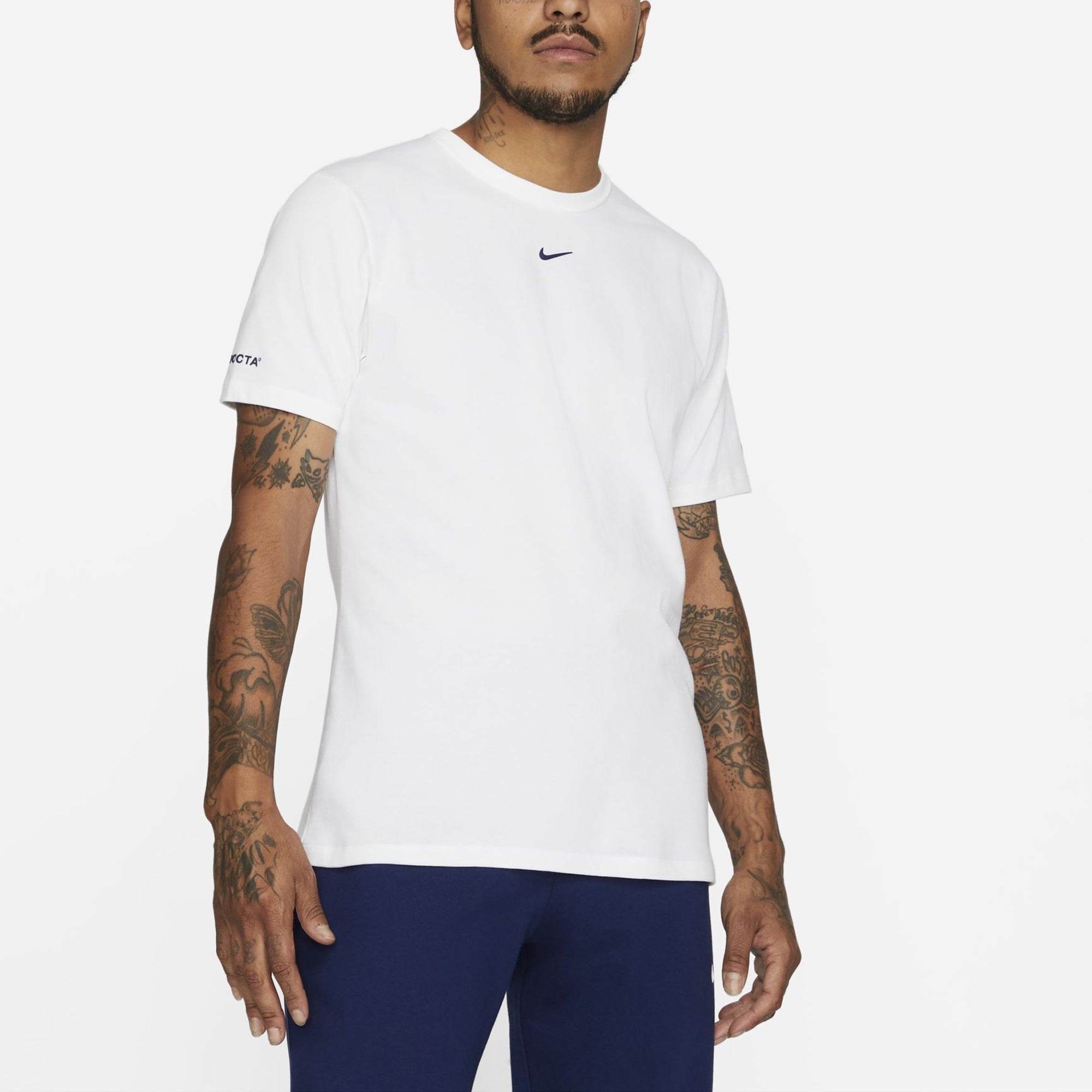 Nike x Drake NOCTA Cardinal Stock Logo Tee White DJ5949-100 - 4