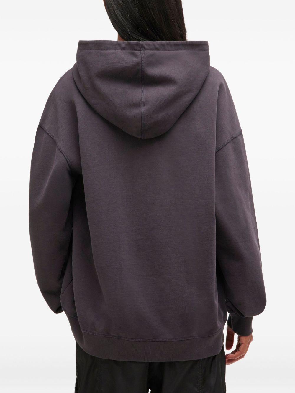 Puppy-print hooded sweatshirt - 4