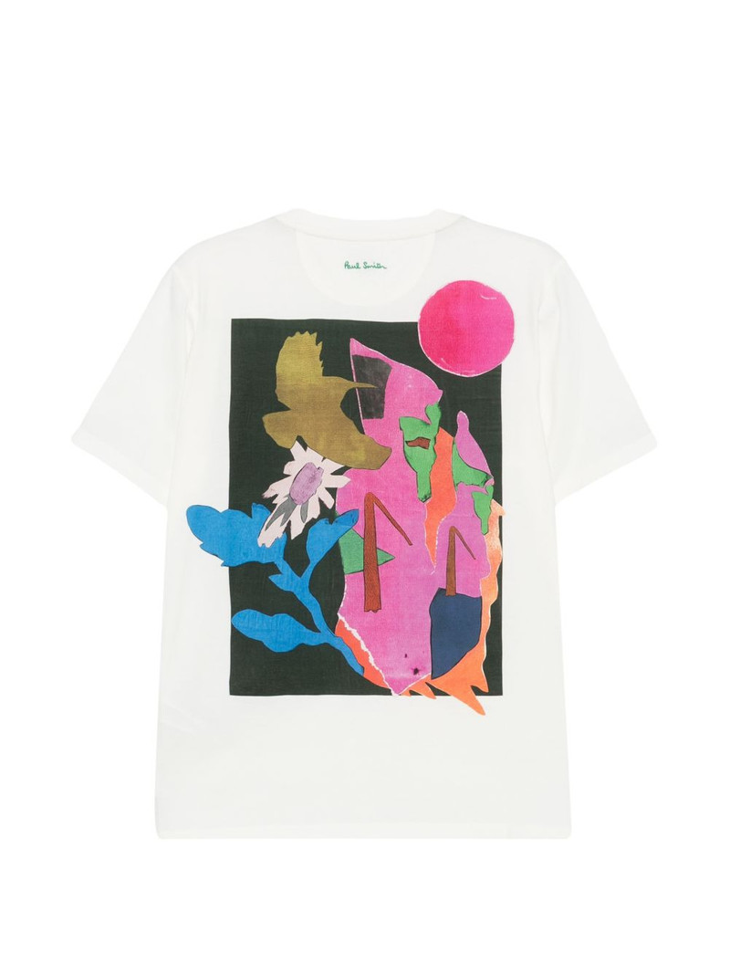 Paul Smith collage print T-shirt outlook