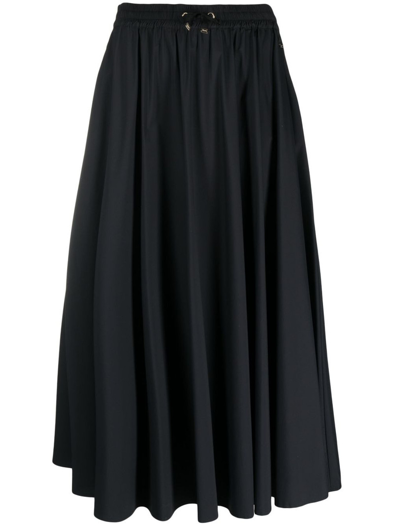 mid-length flared skirt 1
