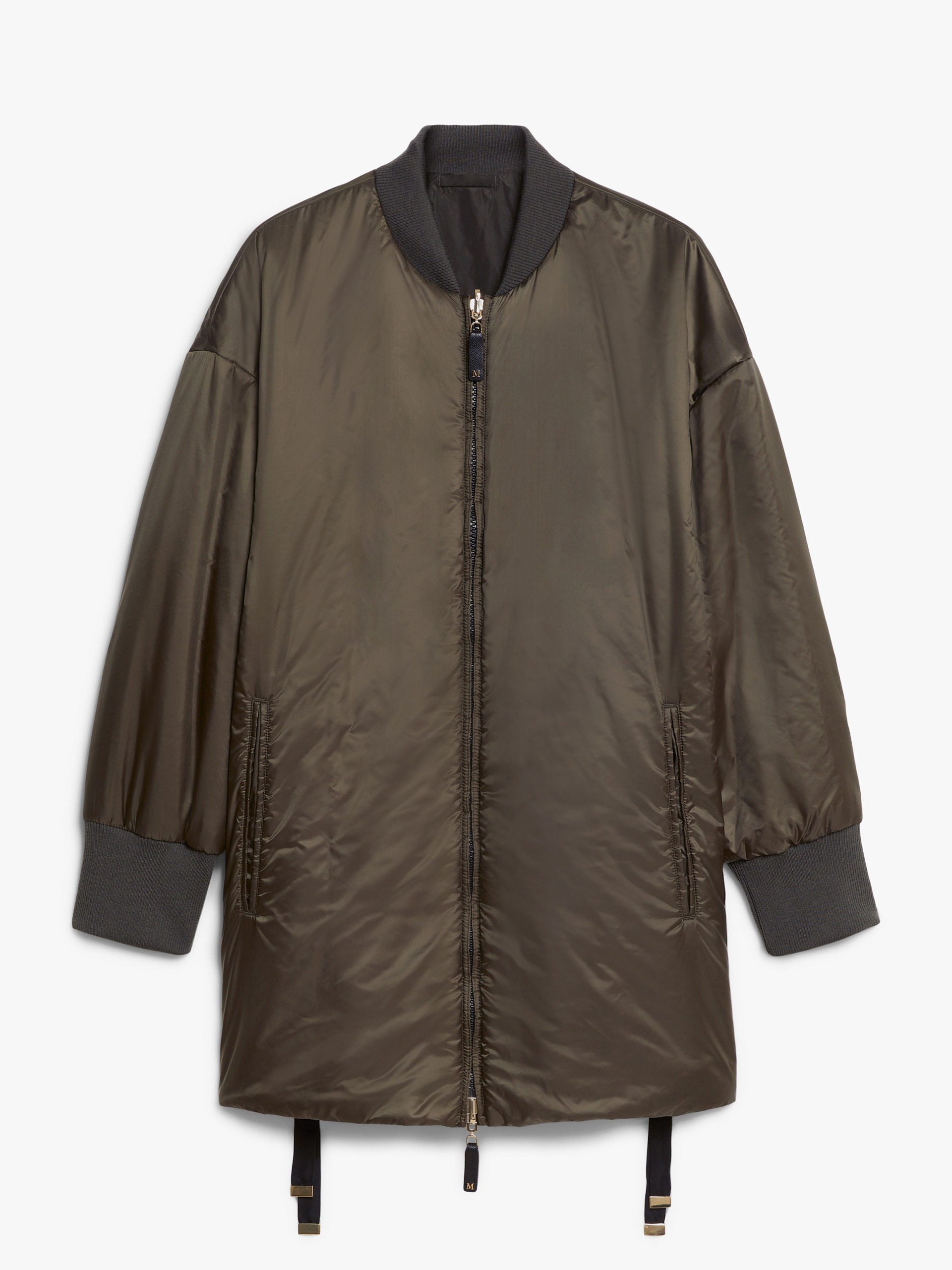 GREENBO Reversible technical canvas bomber jacket - 1