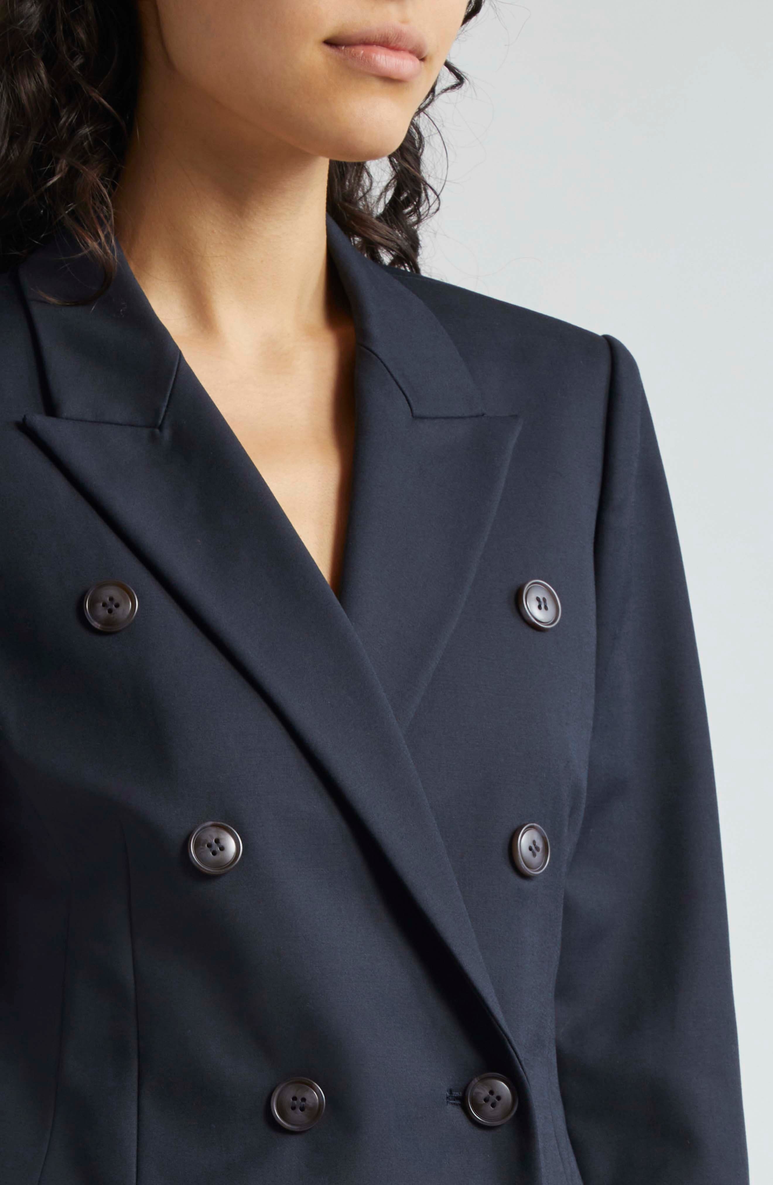 Cotton Couture Double Breasted Blazer - 5