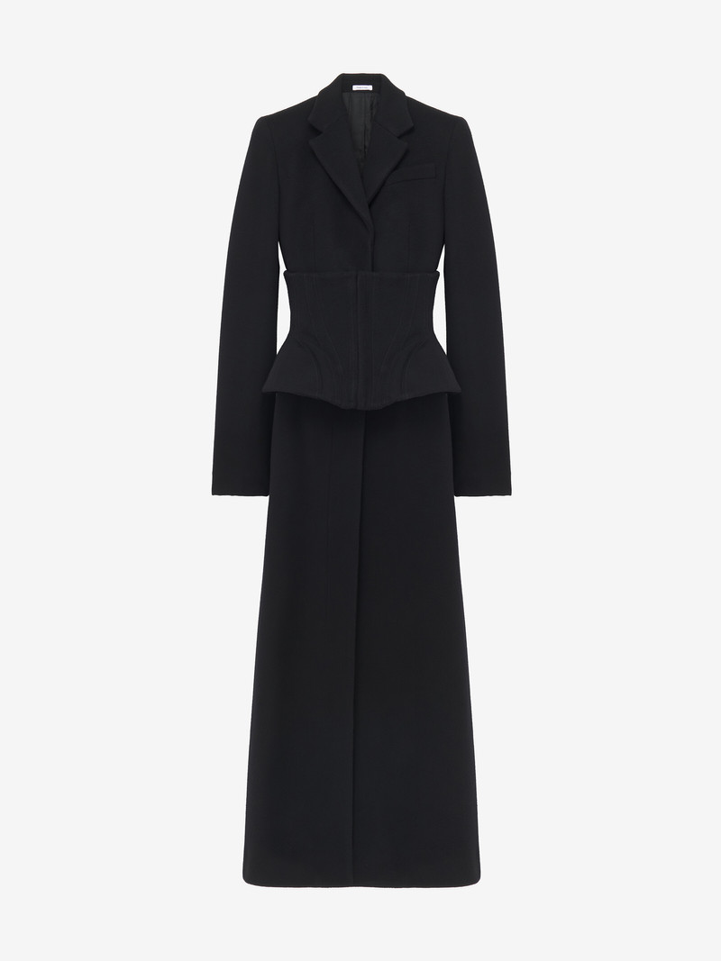 Wool Cashmere Long Coat 1