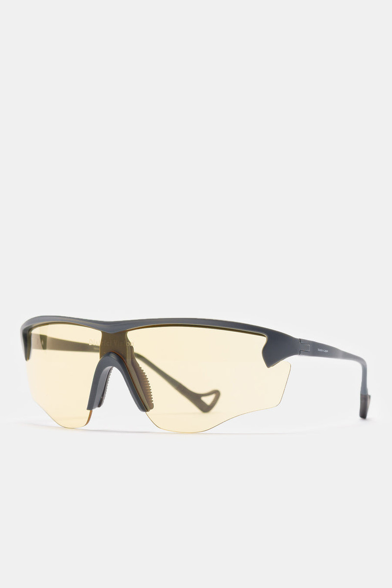 District Vision Junya Racer Sunglasses in Carbon/D+ Sports Yellow outlook