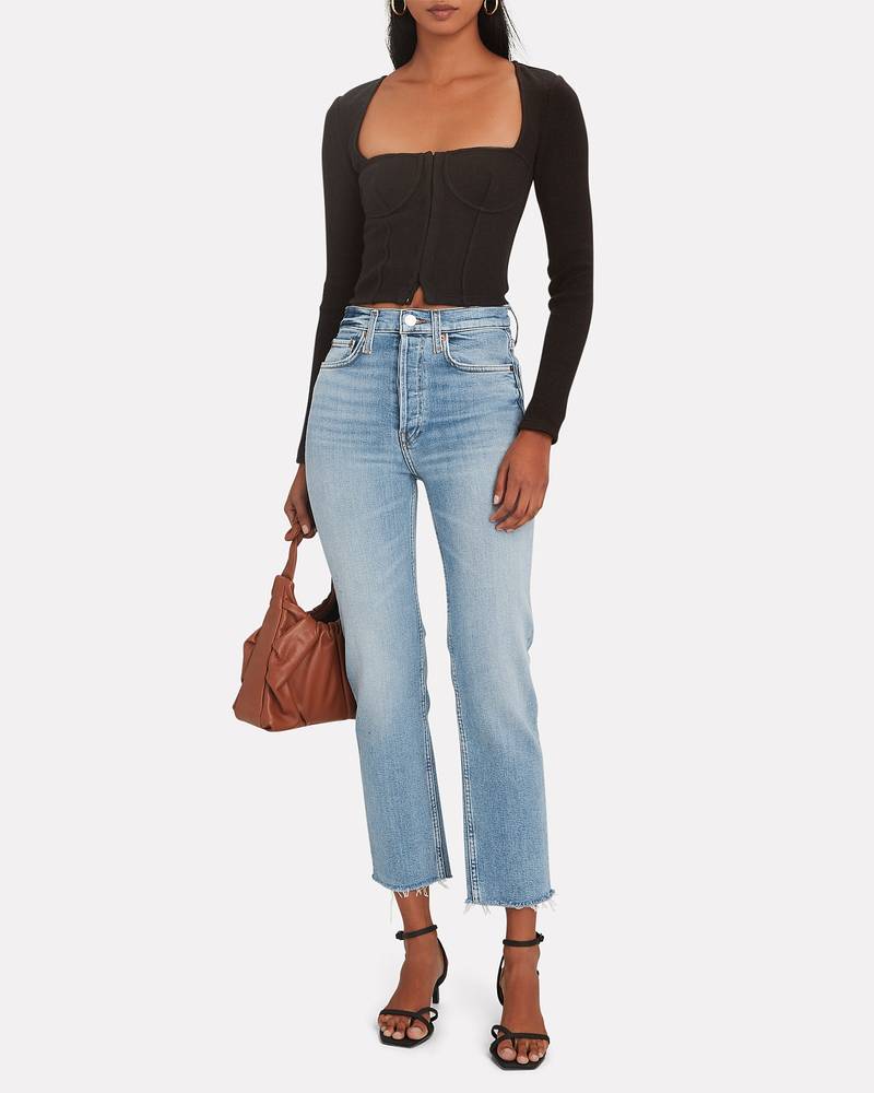 RE/DONE 70s High-Rise Stove Pipe Jeans outlook