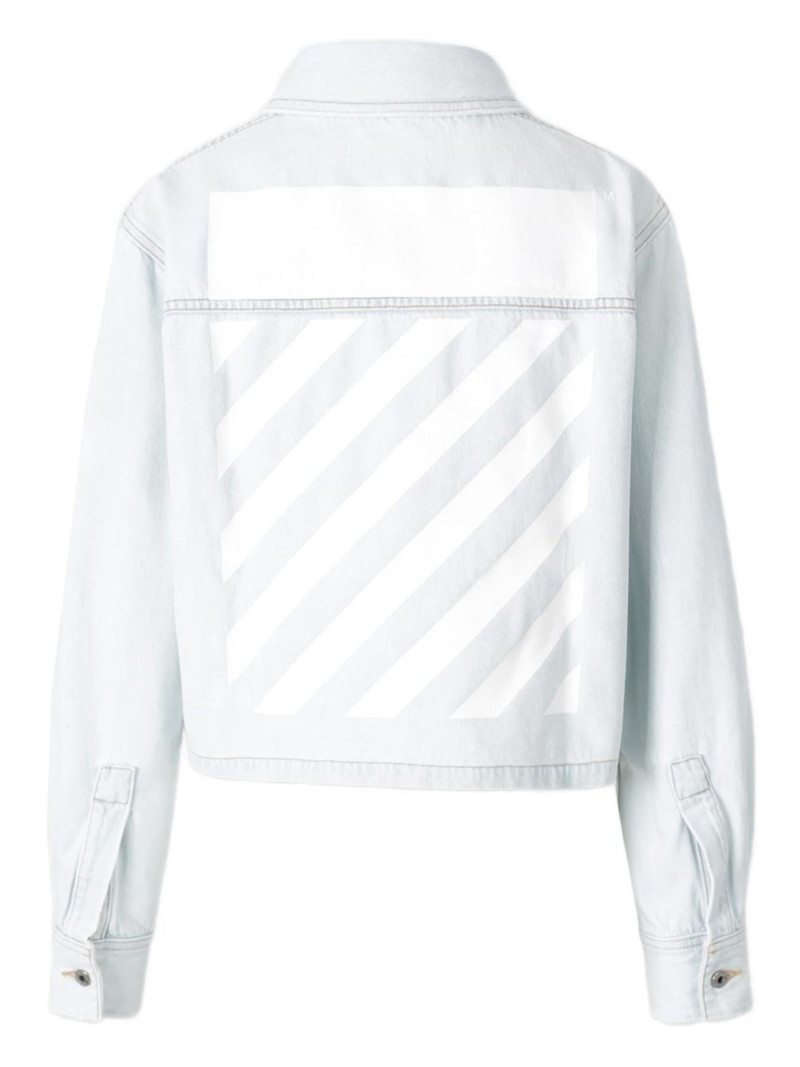 Off-White button stripes jacket outlook