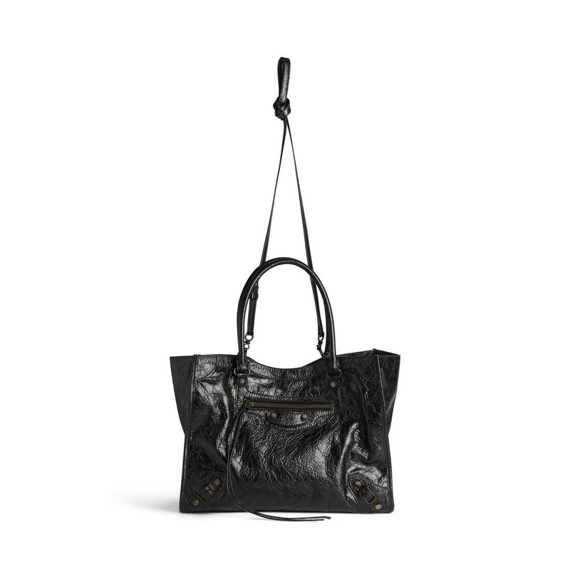 Women's Le City Tote Bag Small in Black 4