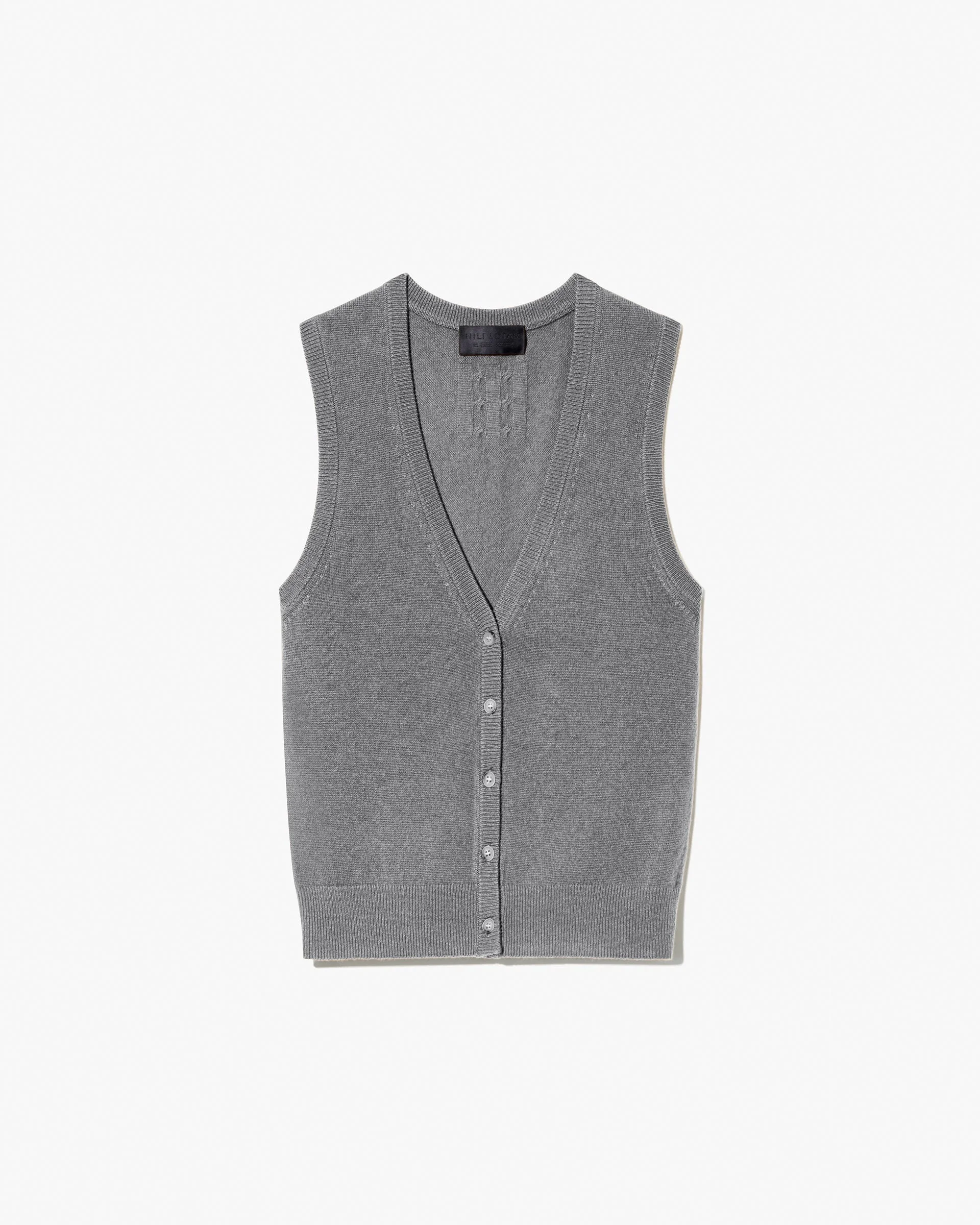 PORTER CASHMERE SWEATER VEST - 1