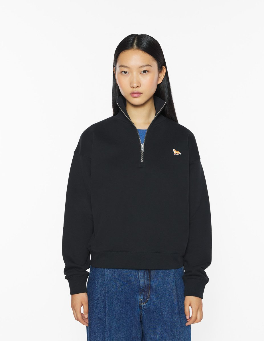 BABY FOX HALF ZIPPED SWEATSHIRT - 3