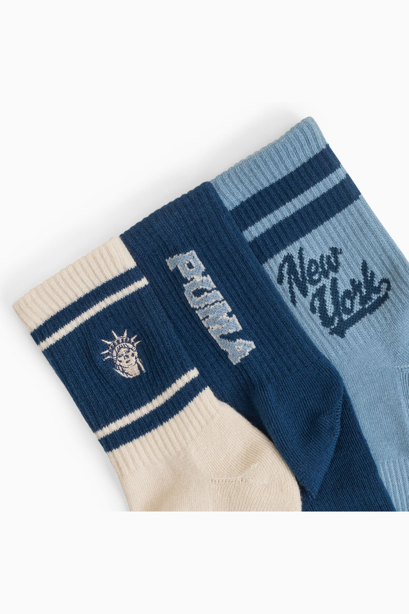 PUMA NYC Women's Low Crew Socks (3 Pairs) outlook
