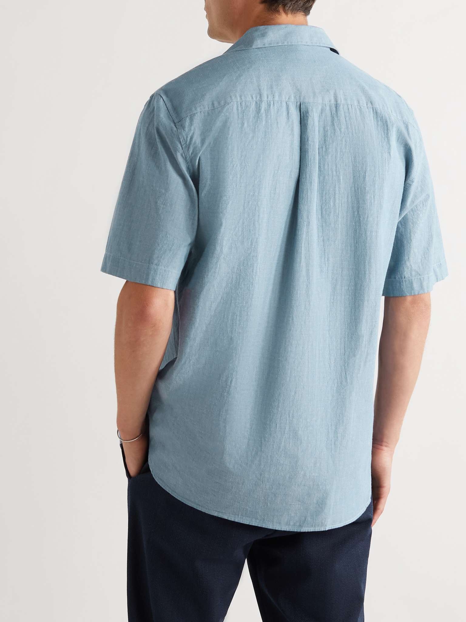 Selvedge Cotton-Chambray Shirt - 4