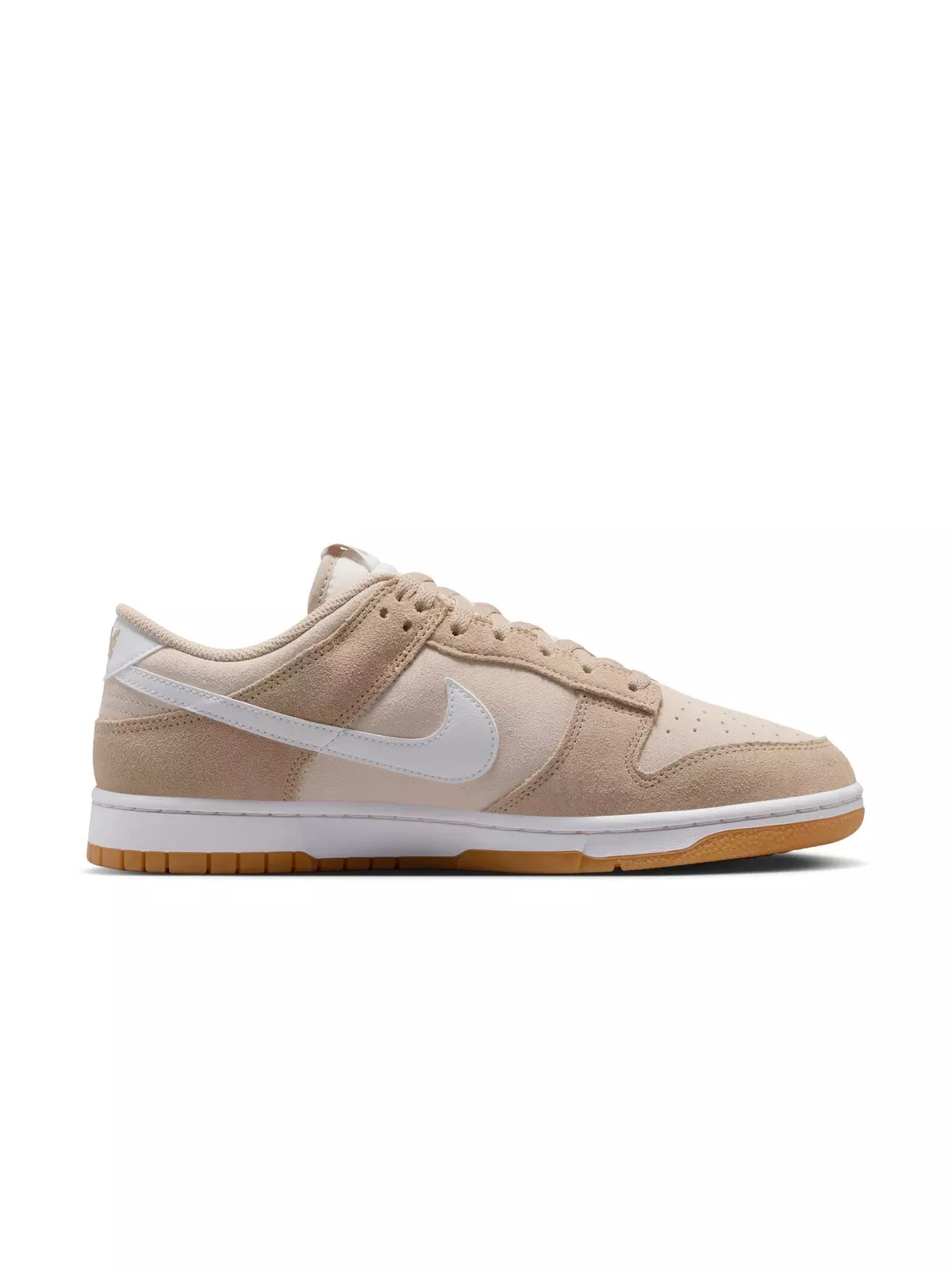 Dunk Low Retro SE "Pale Ivory/White/Lt Orewood Brn" Men's Shoe - 2