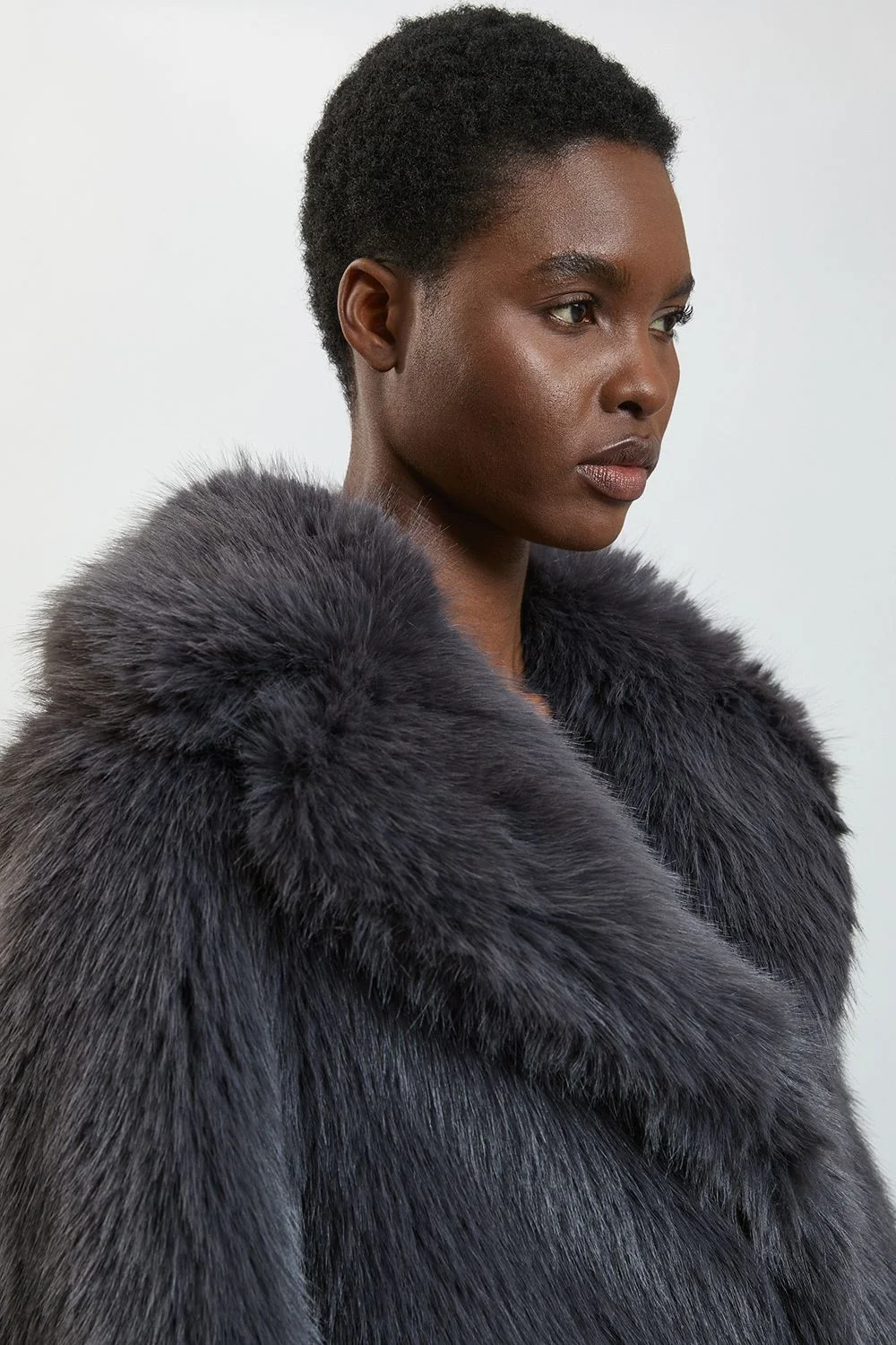Faux Fur Coat - 1