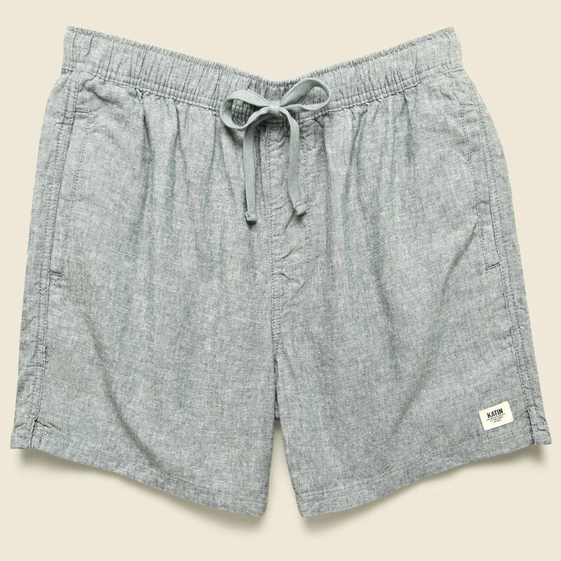 6" Isaiah Local Shorts - Steel Blue 1