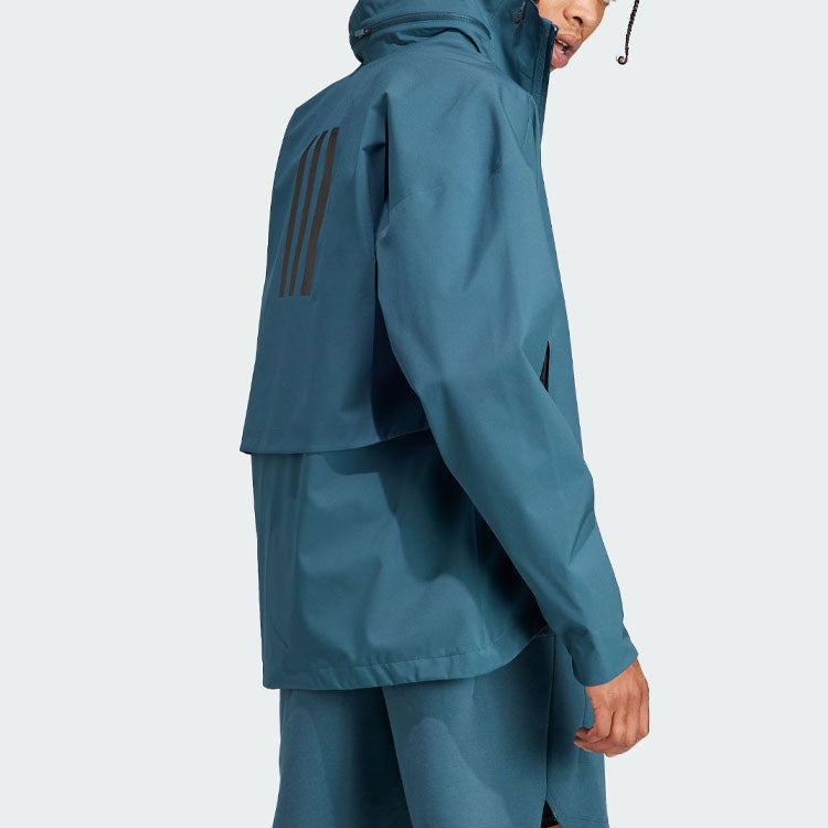 adidas Myshelter RAIN.RDY Jacket 'Turquoise' HZ5701 - 3