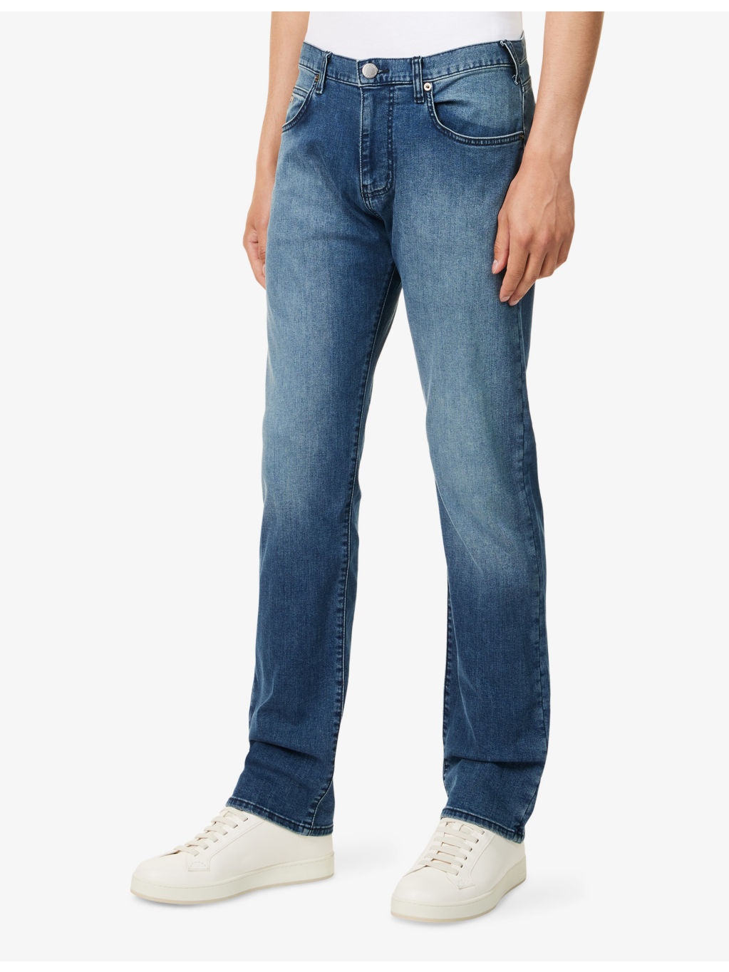 Regular-Fit Straight-Leg Denim Jeans - 3