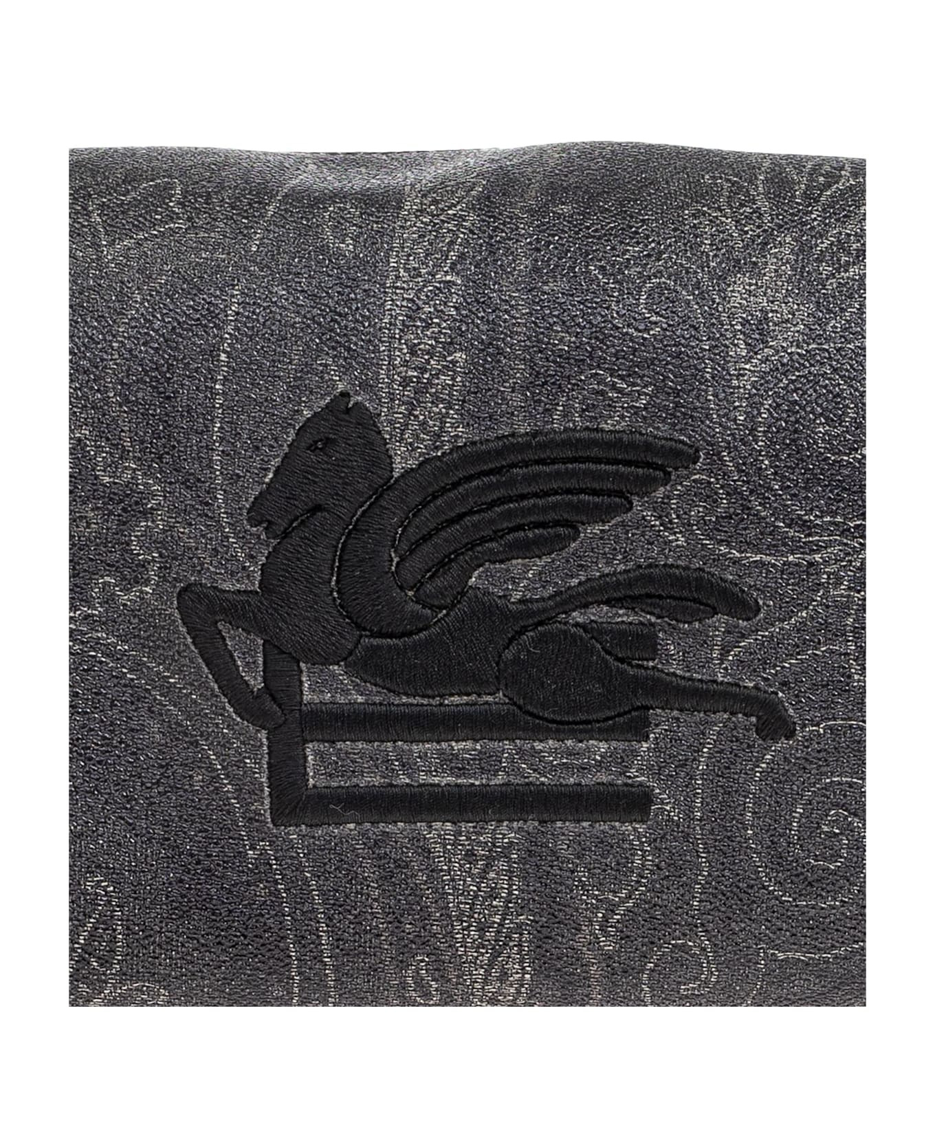 Etro Cosmetic Bag With Embroidered Logo - 5