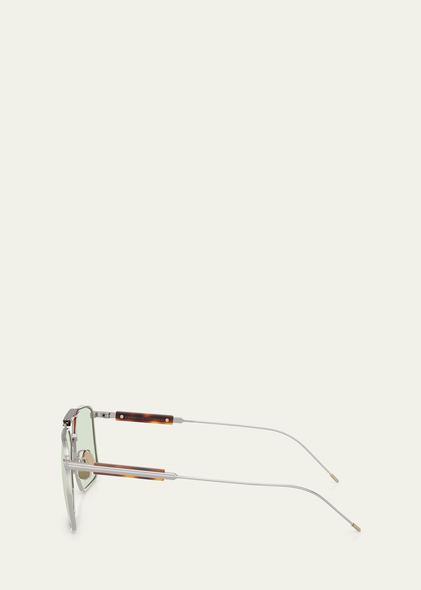 0BC2005ST Square Metal Sunglasses - 3