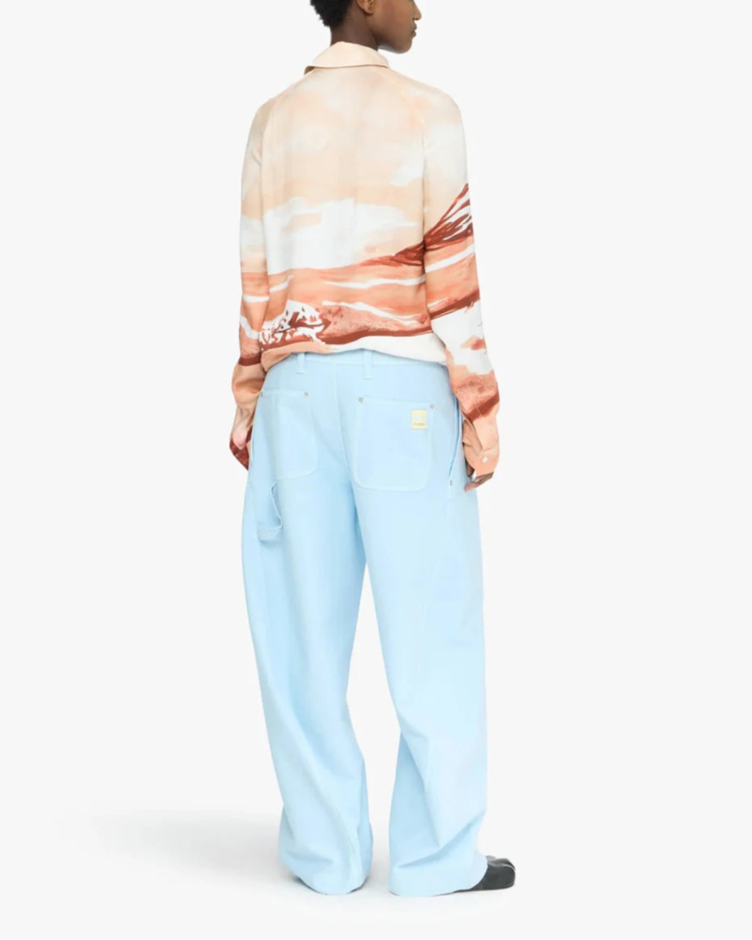 TWISTED SEAM TROUSERS - 3