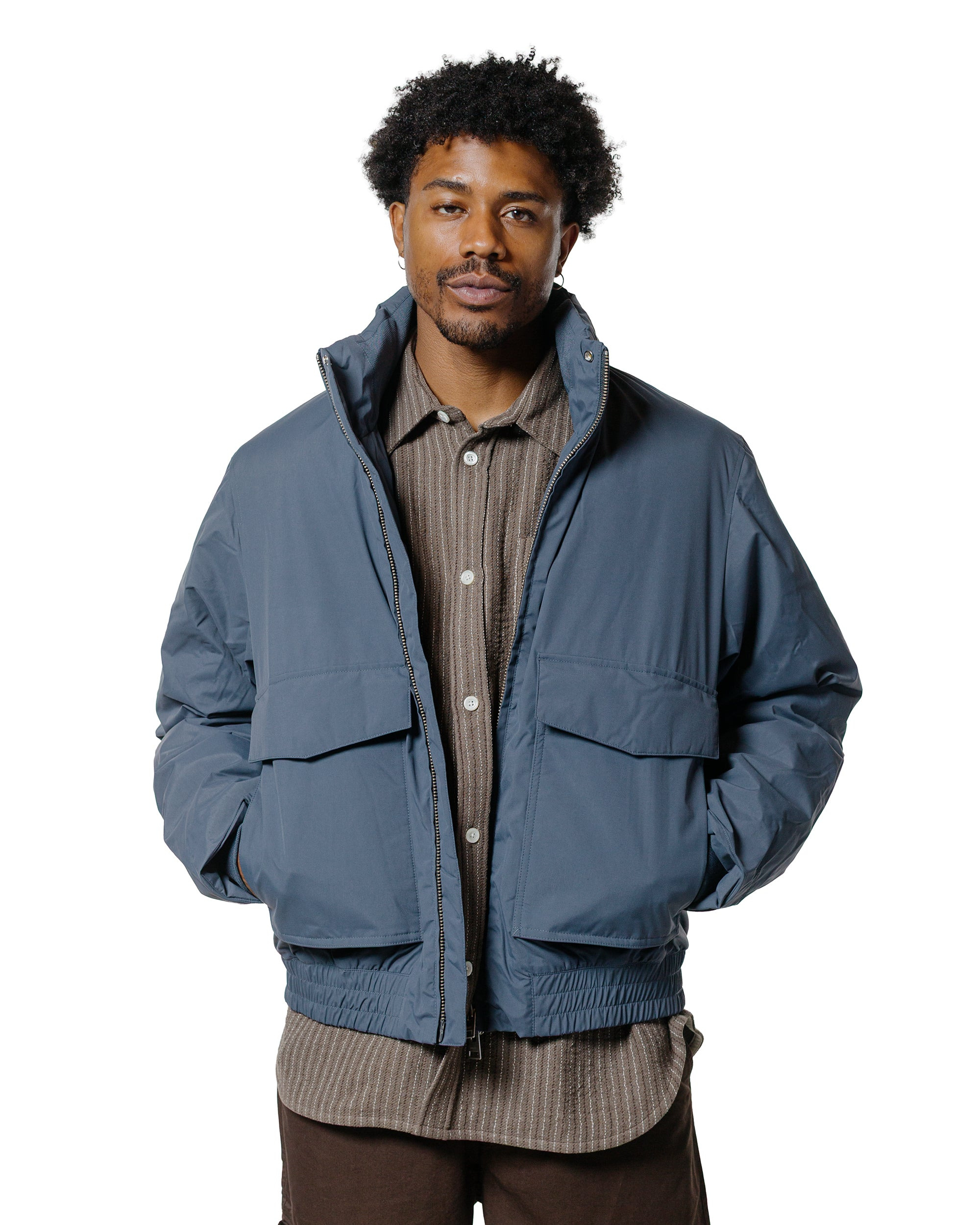 Kastrup Gore-Tex Windstopper Bomber Jacket Graphite - 2