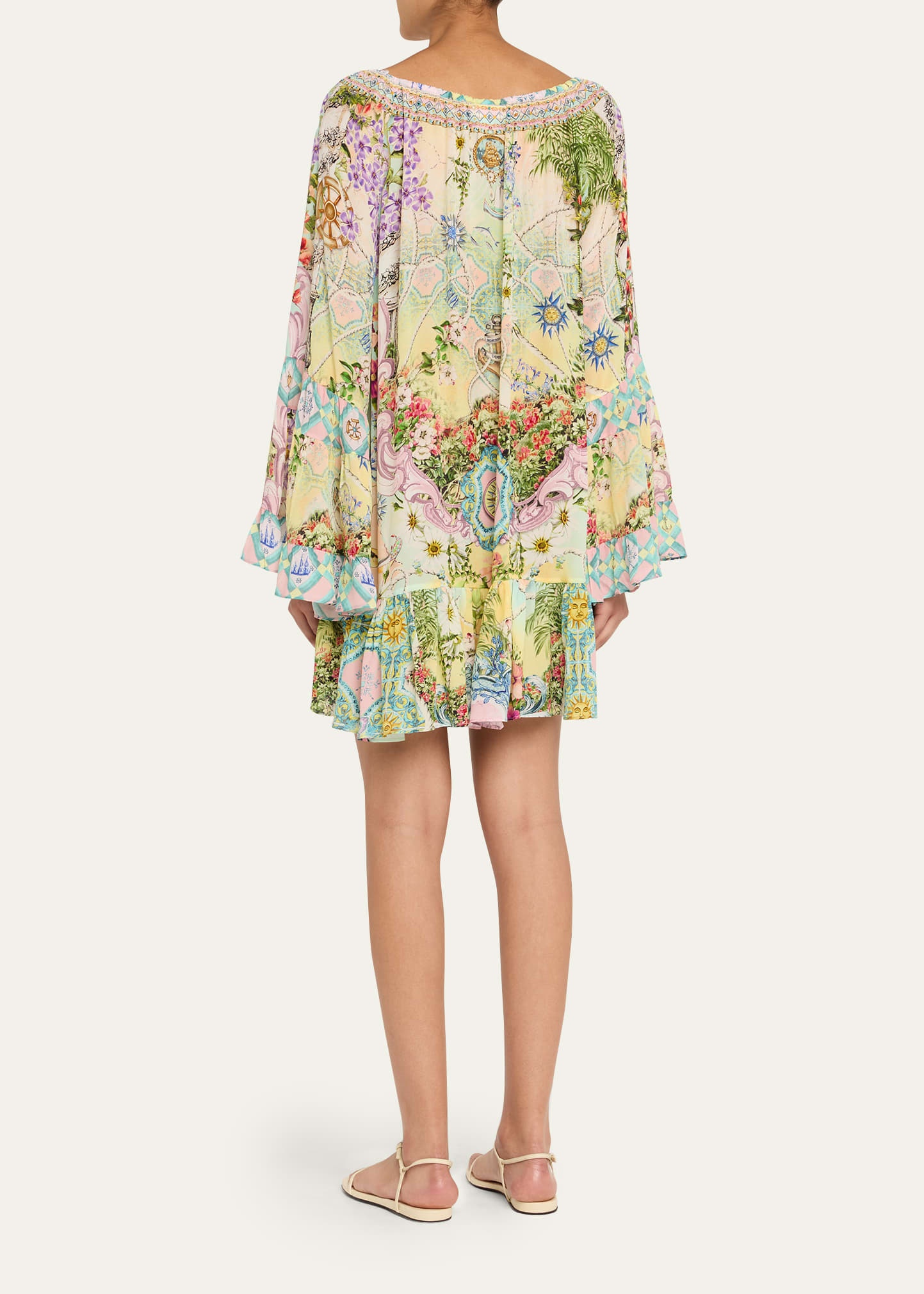 Just Coasting A-Line Frill Dress - 3