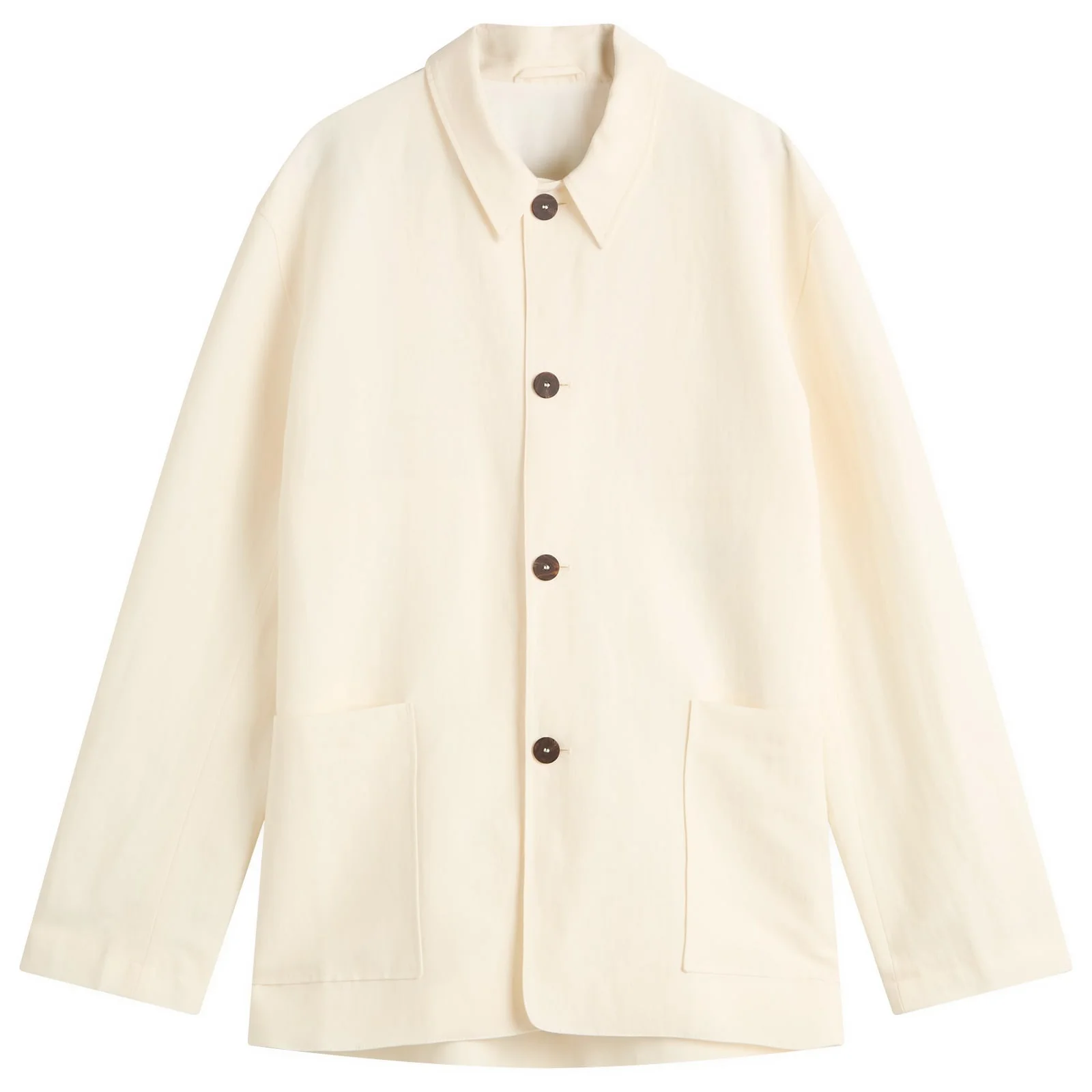 Studio Nicholson Cotton Linen Shirt Jacket - 1