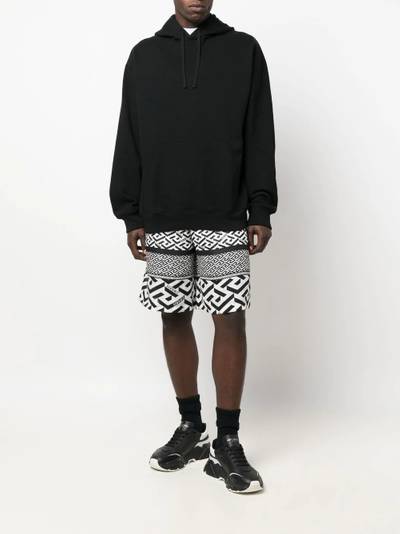 VERSACE geometric-monogram shorts outlook