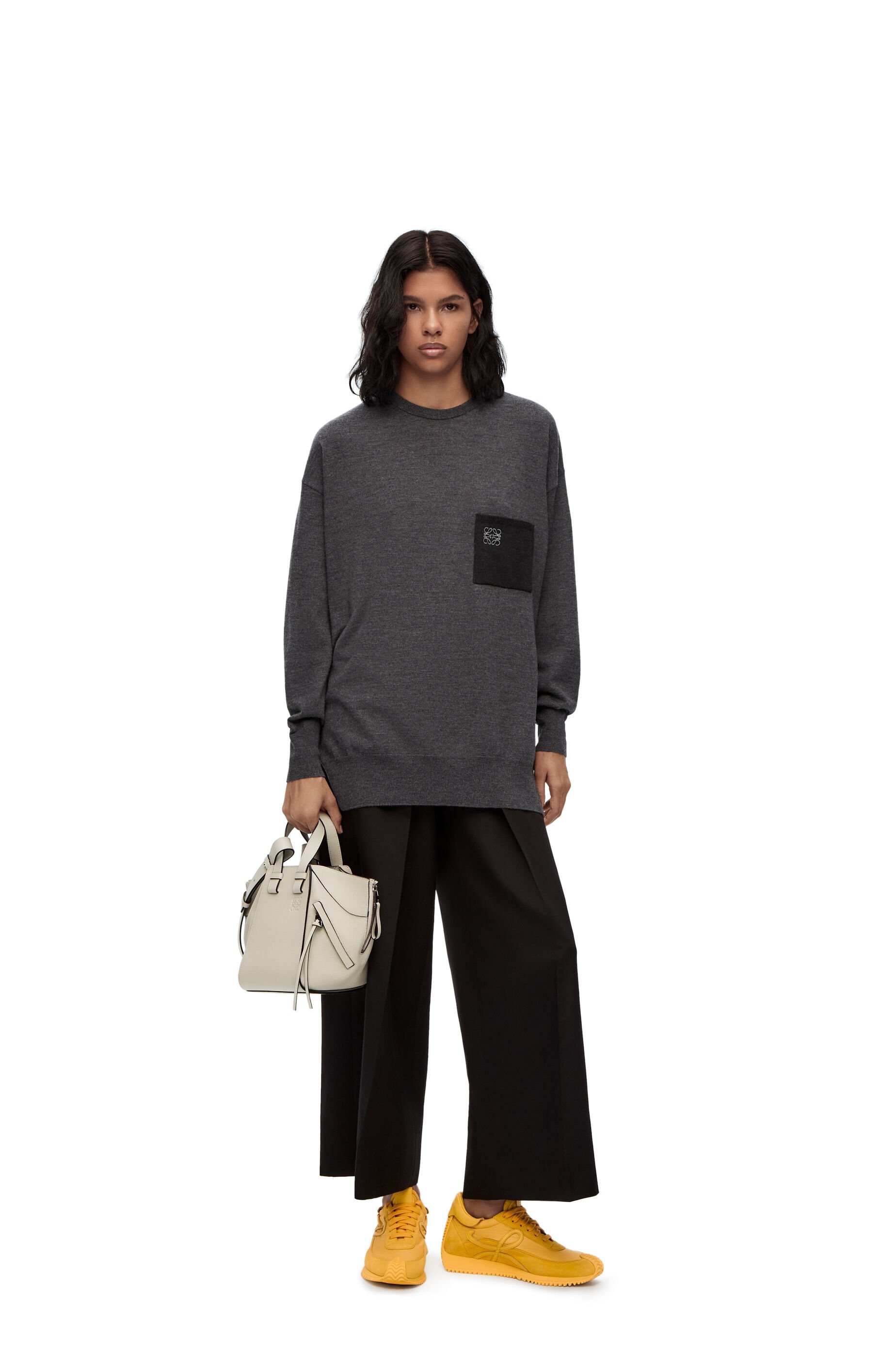 Anagram pocket sweater in wool - 2
