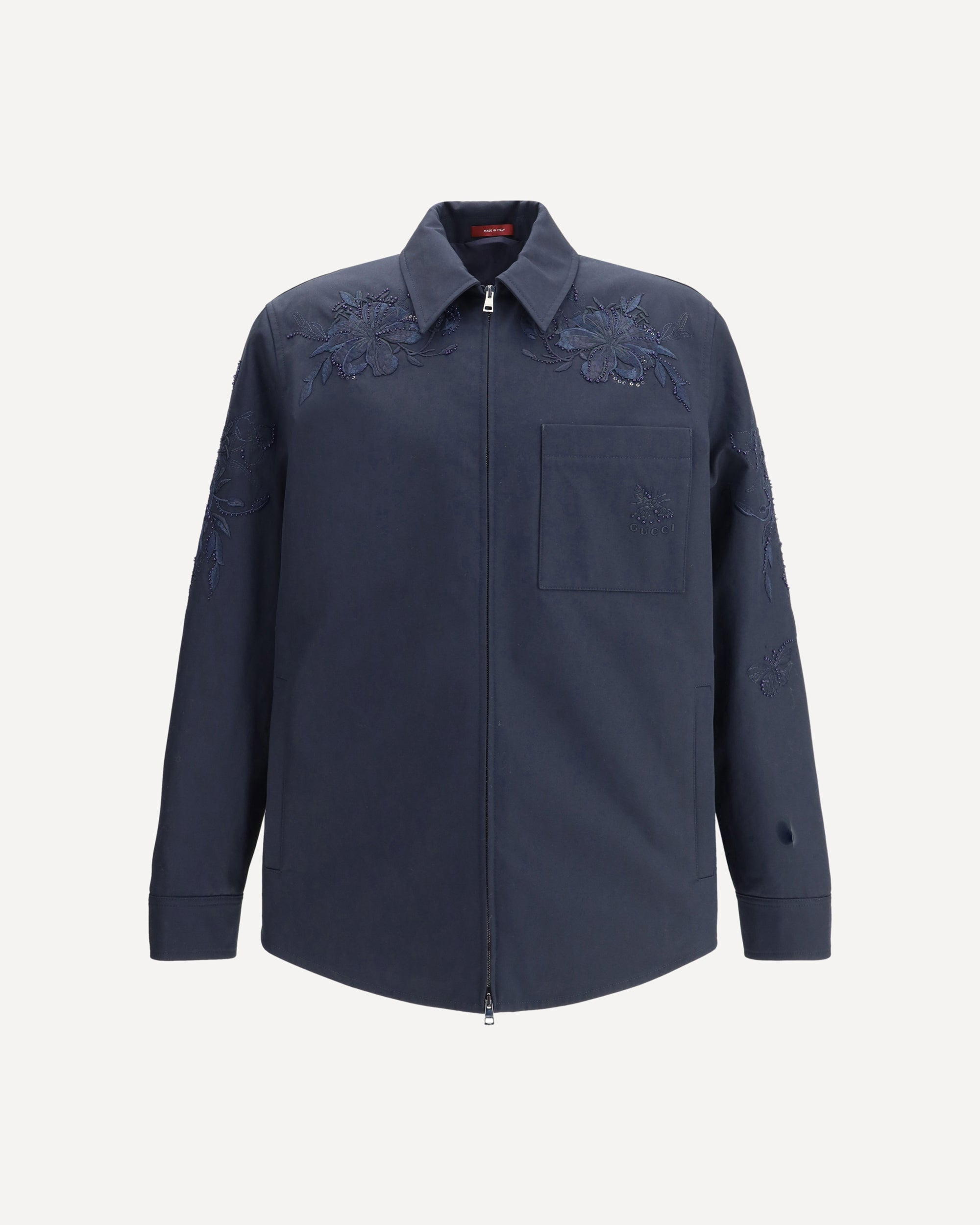 Cotton Jacket with embroidery - 1