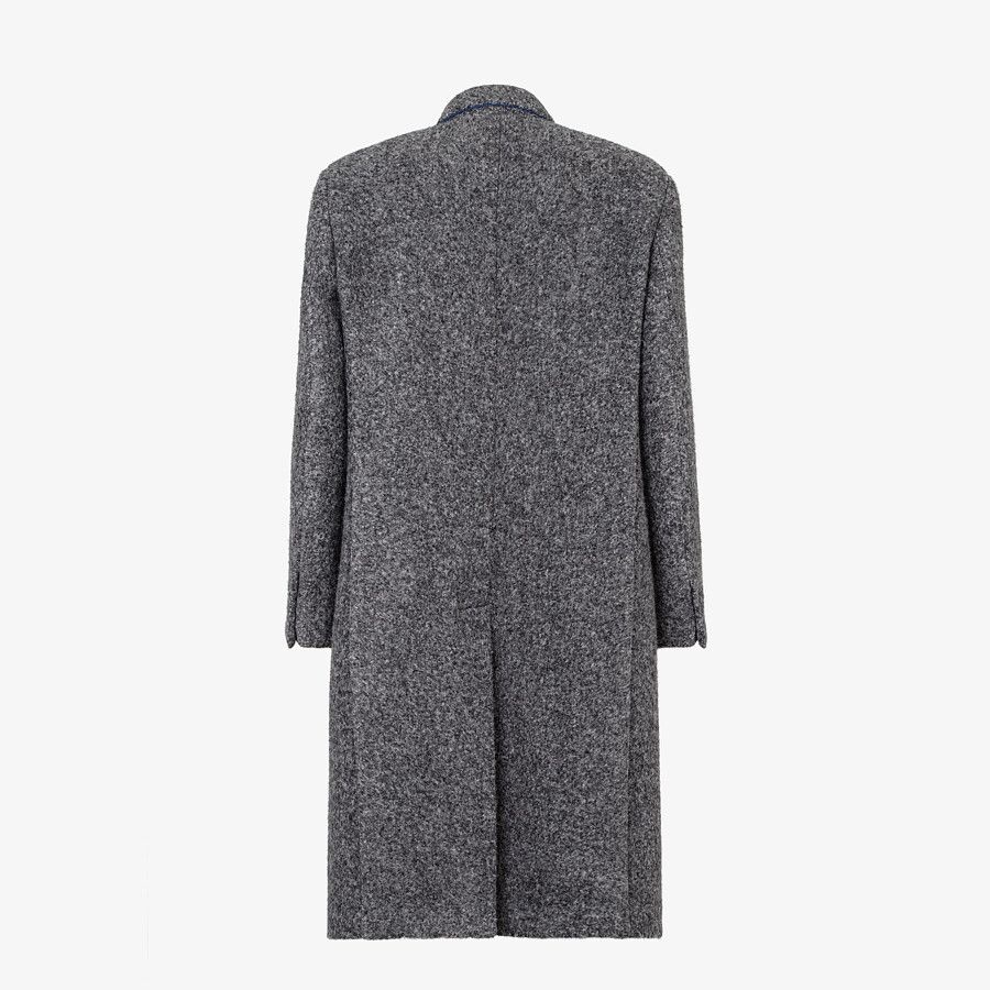 Gray alpaca coat - 2