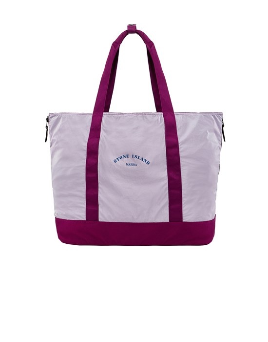 911X1 STONE ISLAND MARINA_RIP STOP PRISMATICO MAGENTA - 1