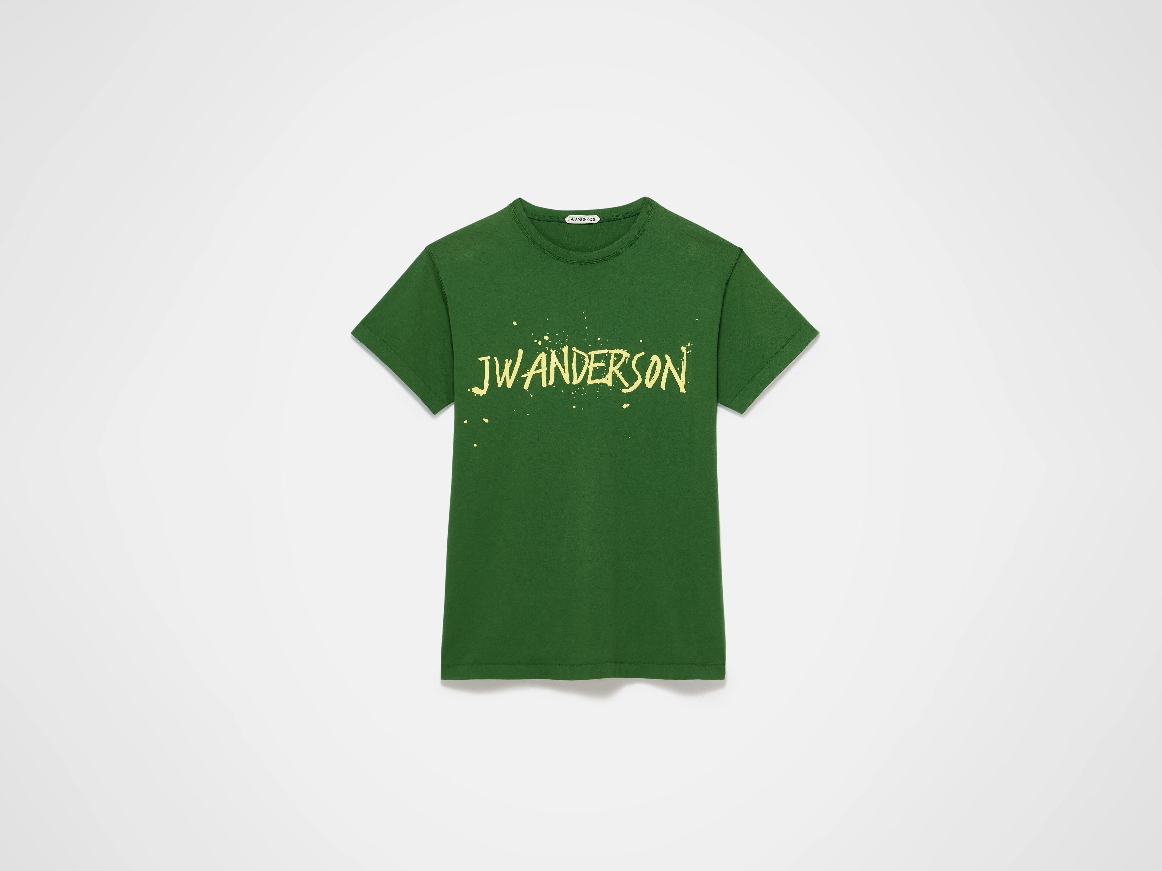 CIRCULAR T-SHIRT IN GREEN - 1