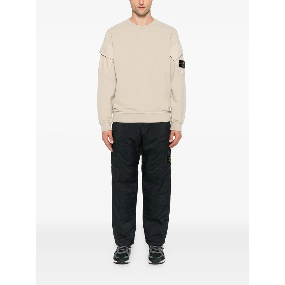 Stone Island Black Trousers - Regular & Straight-Leg Trousers Men - 5