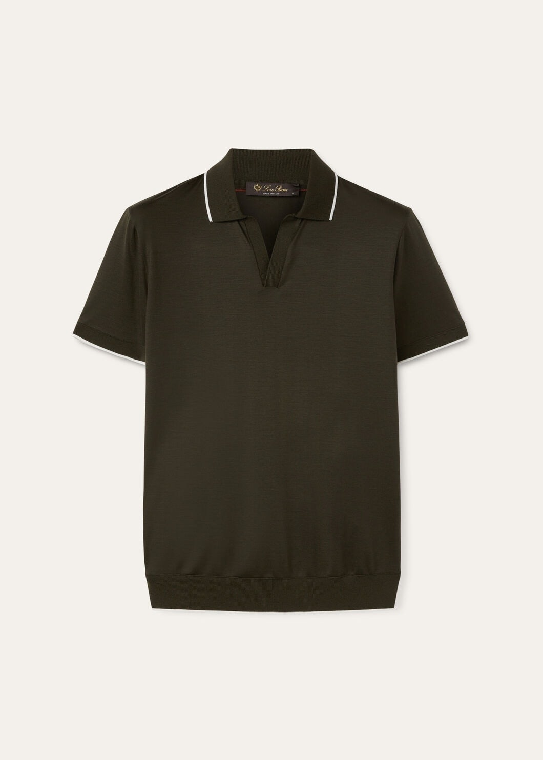 Buttonless Polo Shirt - 1