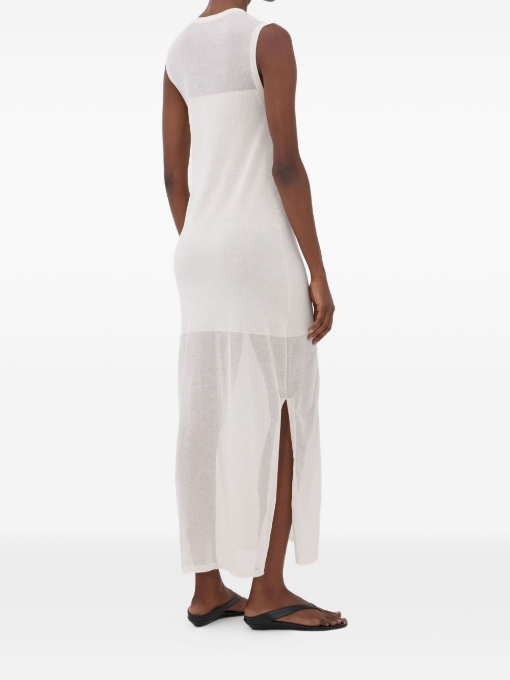 Philae side-vents midi dress - 4