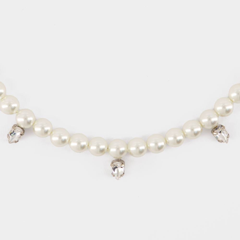 Simone Rocha Pearl & Crystal Dagger Necklace - 2