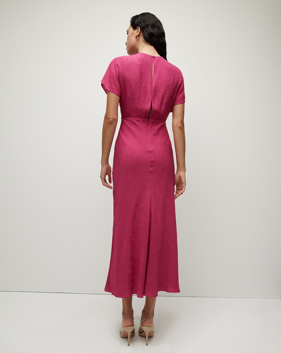 SEYMOUR SILK DRESS - 6