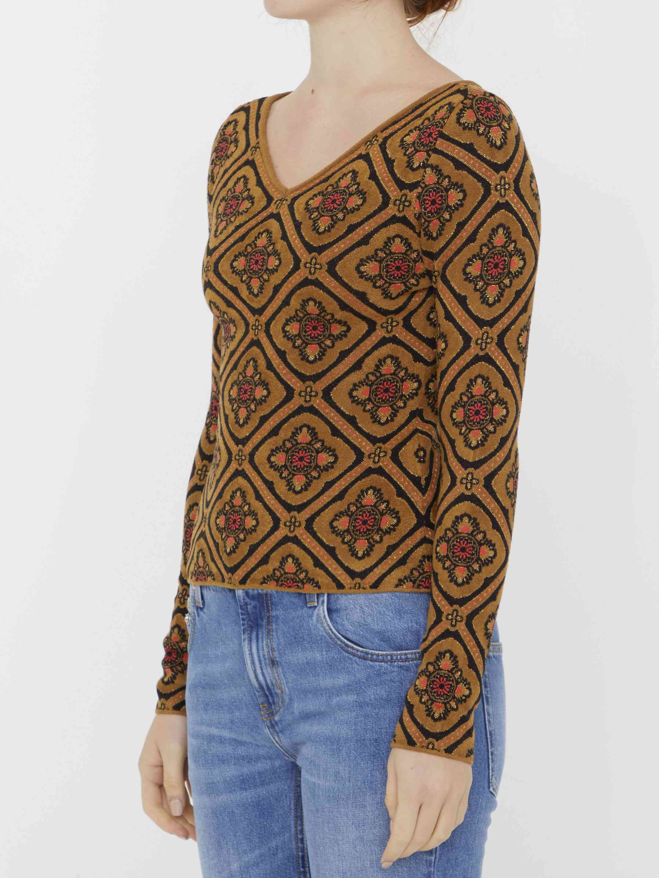 Etro Women Jacquard Fabric Jumper - 2