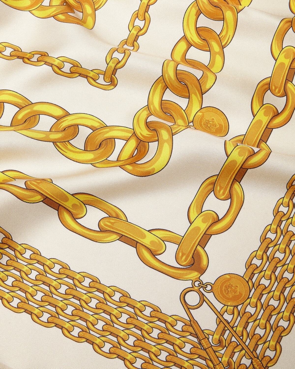 Versace Treasure Large Silk Foulard 35.4" - 2