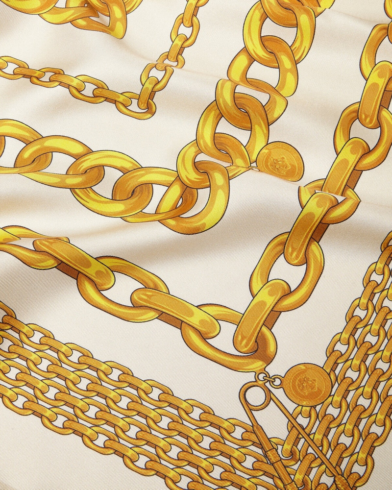 VERSACE Versace Treasure Large Silk Foulard 35.4" outlook