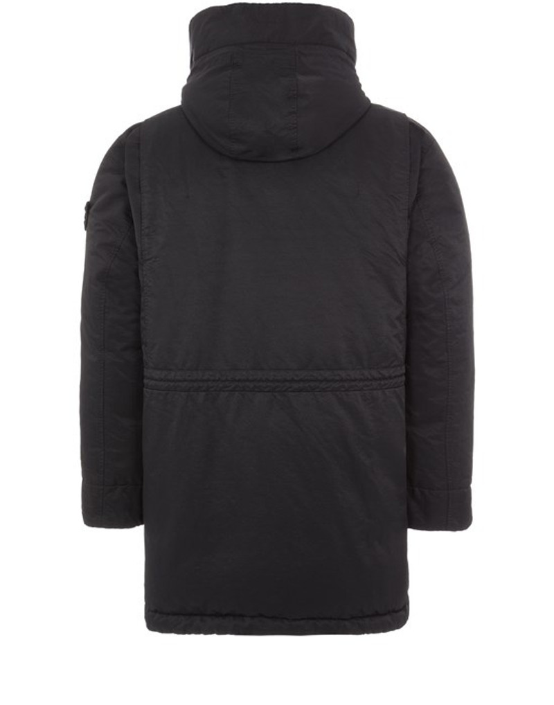 Stone Island 70821 OPAQUE NYLON TWILL DOWN BLACK outlook