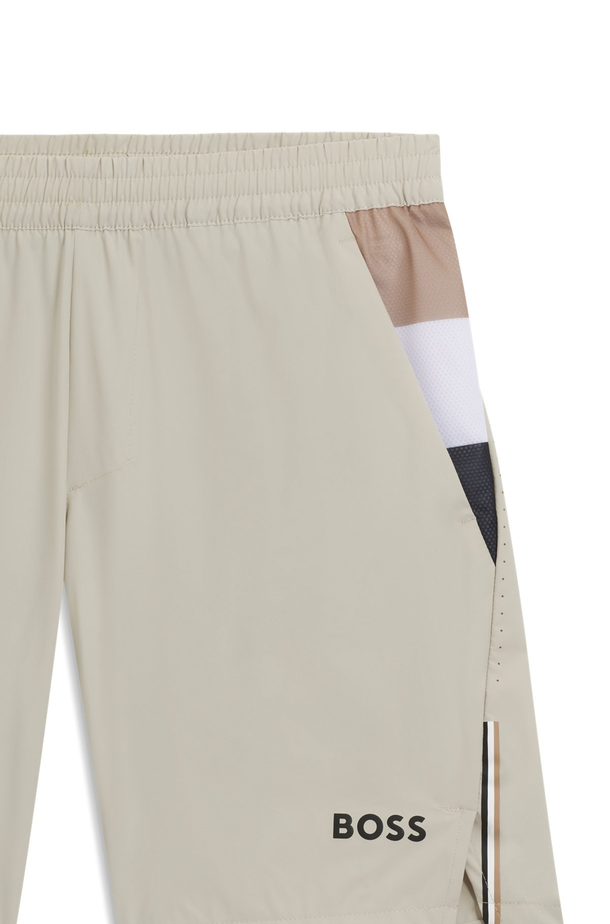 ACTIVE TENNIS SHORTS IN STRETCH FABRIC WITH MOISTURE MANAGEMENT - 6
