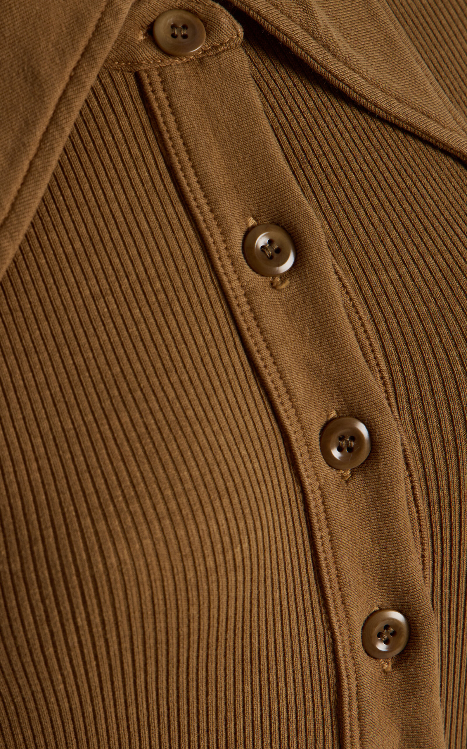 x Bloom Farm Exclusive Gila Cotton Polo Shirt brown - 7