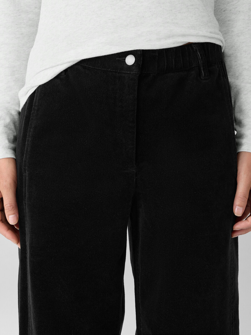 Organic Cotton Stretch Corduroy Lantern Pant 5