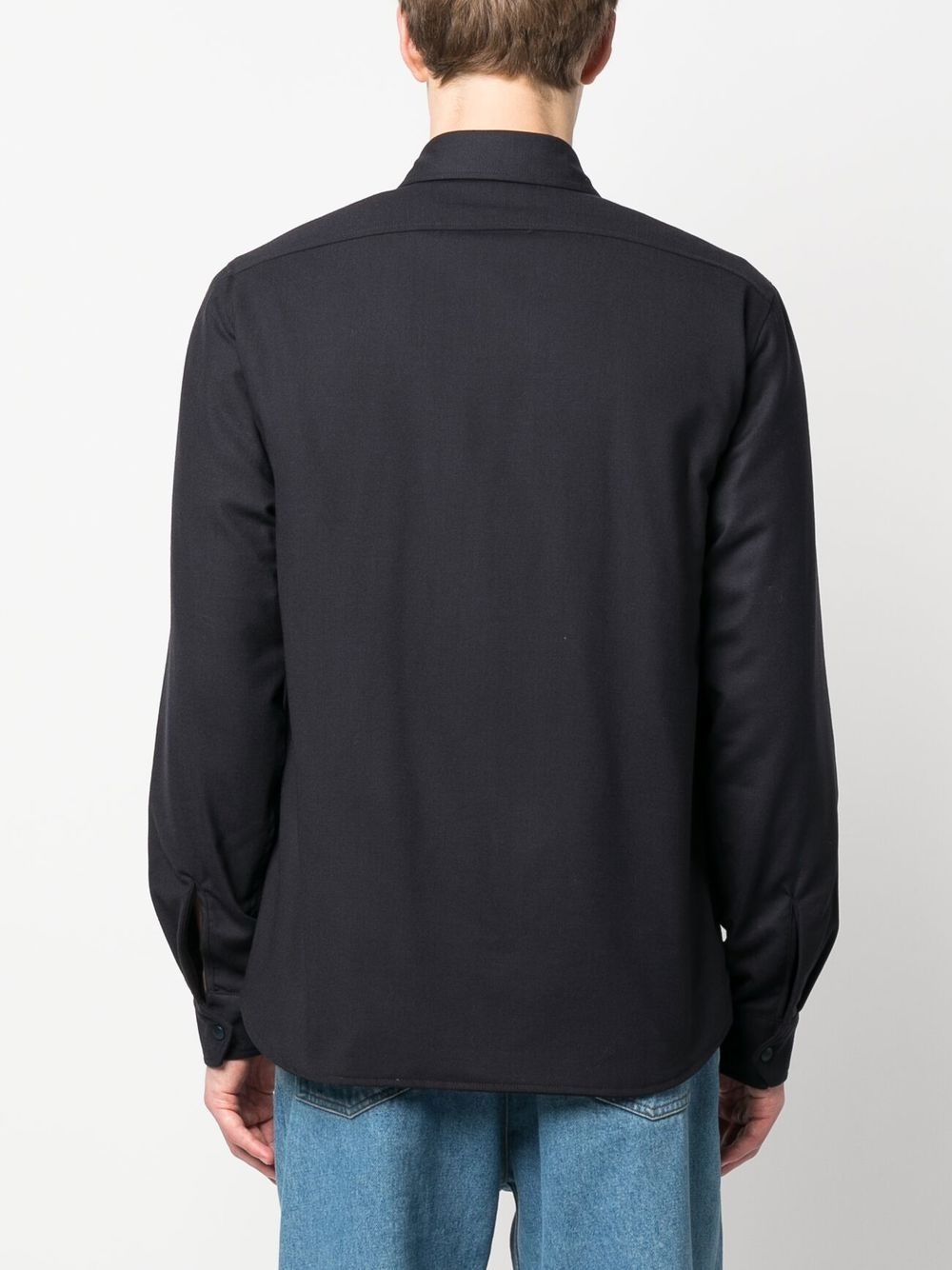 long-sleeve padded shirt - 4