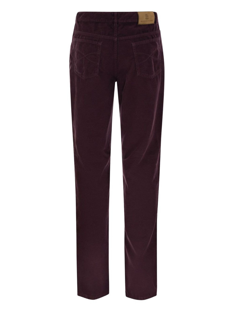 Brunello Cucinelli five-pocket trousers outlook