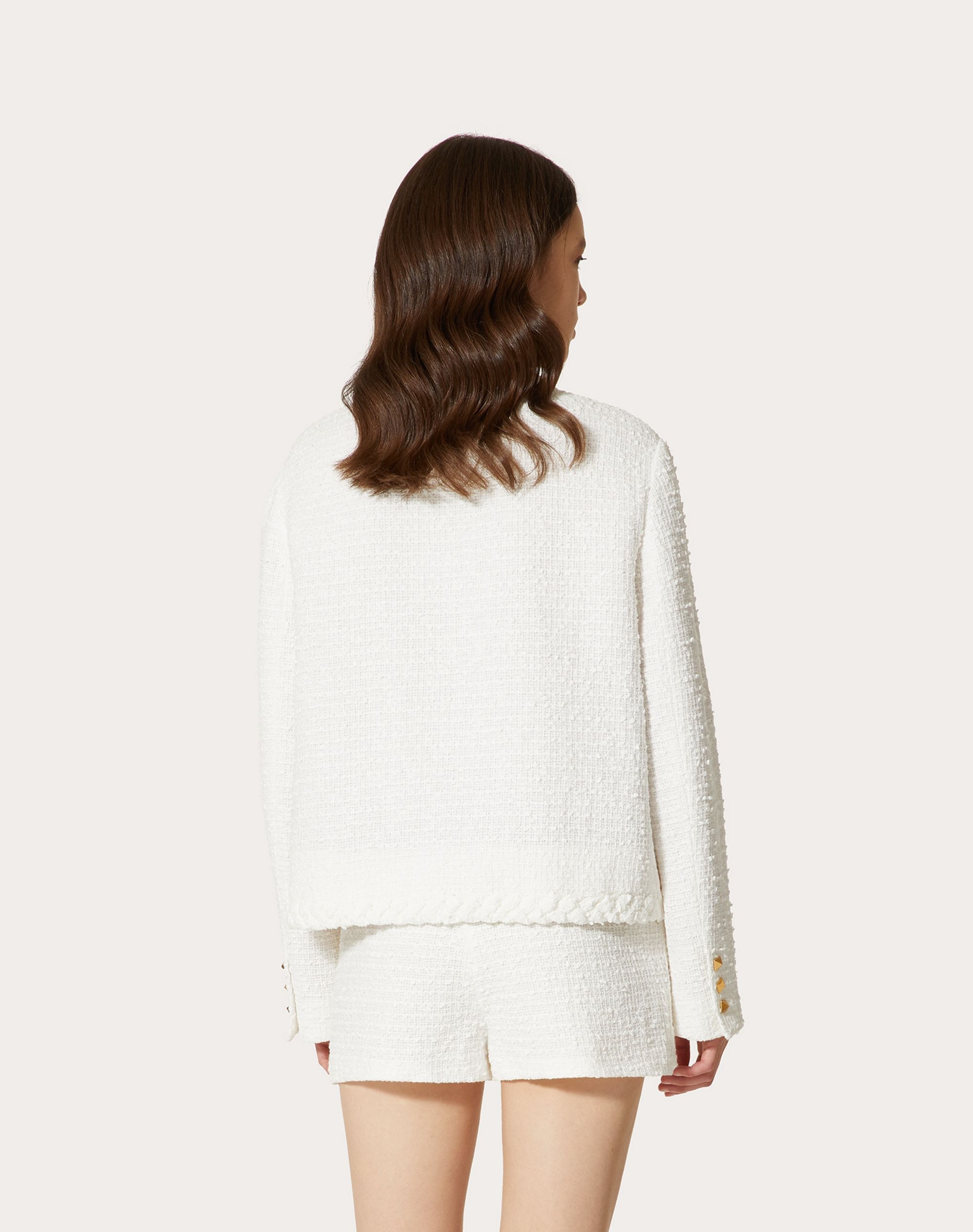 COTTON TWEED JACKET - 4