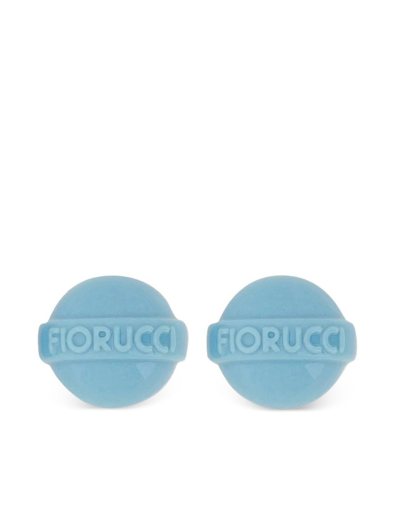 logo earrings 1