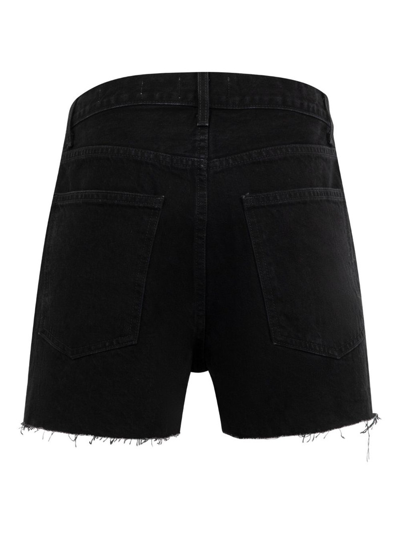 NILI LOTAN frayed denim shorts outlook